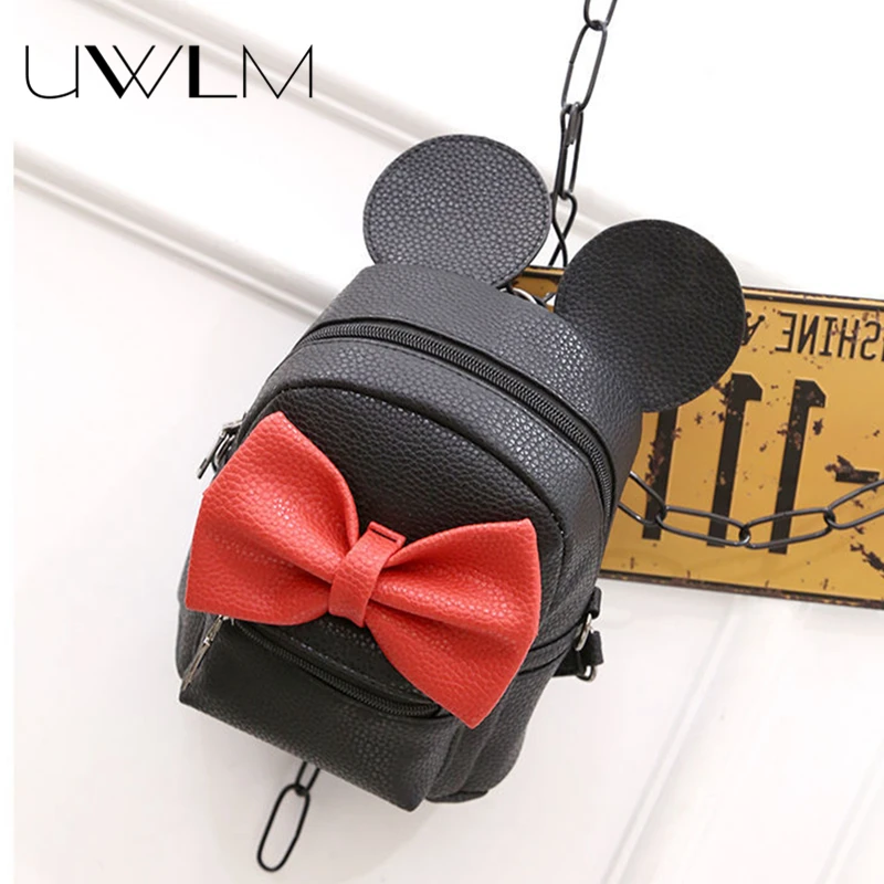 

Mini backpacks for women Cute Small backpack Cartoon mouse Satchel Rucksack Ladies Girls Sweet bagpacks 2019 mochilas feminina