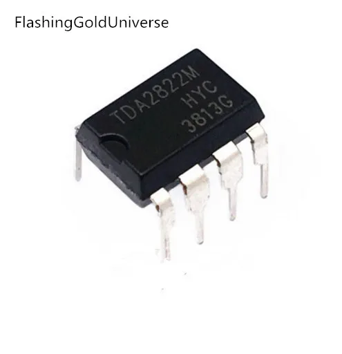 

Free shiping 100PCS TDA2822 DIP-8 2822 TDA2822M New original