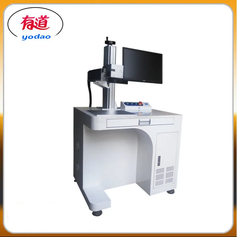 

Raycus source 30w fiber laser marking machine for metal jewelry phone case stainless steel gold bar laser marking machine