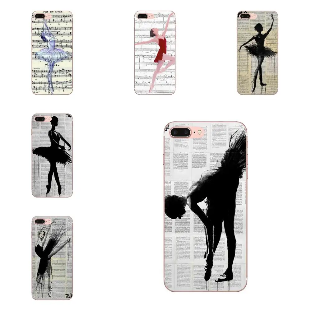 Musical Background Dancing Girl For Xiaomi Mi3 Mi4 Mi4C Mi4i Mi5 Mi 5S 5X 6 6X A1 Max Mix 2 Note 3 4 Luxury Phone Case | Мобильные