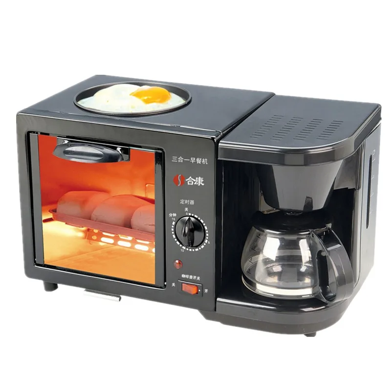 220v 3 In 1 Professional Genuine Triple Multifunction Machine Breakfast