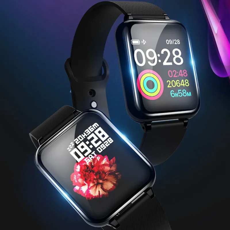 

B57 Men Women Sport Smart Watch IP67 Smartwatch Heart Rate Monitor Blood Pressure Wearable Watch For Huawei Samsung Xiaomi Phone