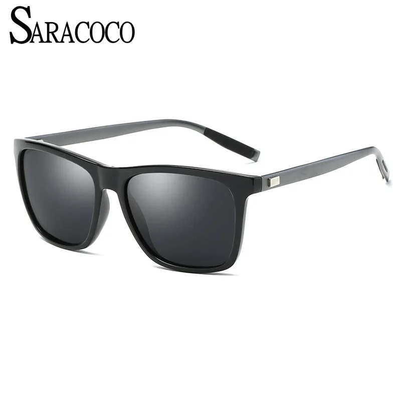 Saracoco Винтаж алюминия и магния поляризационные Солнцезащитные очки для женщин Для мужчин Марка desigenr оттенки поляризованные Защита от солнца Очки для Для женщин co22