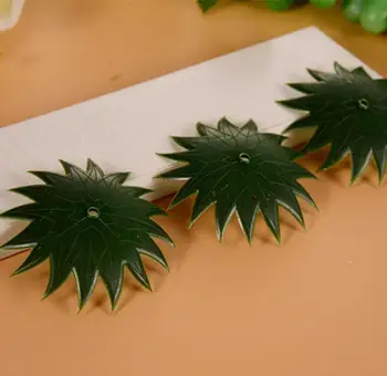 

200g Super Big 7cm Artificial Plastic Green Calyx Bowl Base For Sunflower Daisy Peony Chrysanthemum Flower Making DIY Design-9