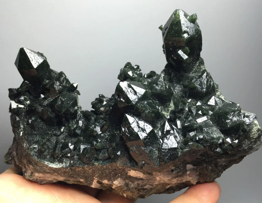 429g NATURAL Green Quartz Crystal Cluster Specimen from Inner Mongolia graduation gifts | Дом и сад