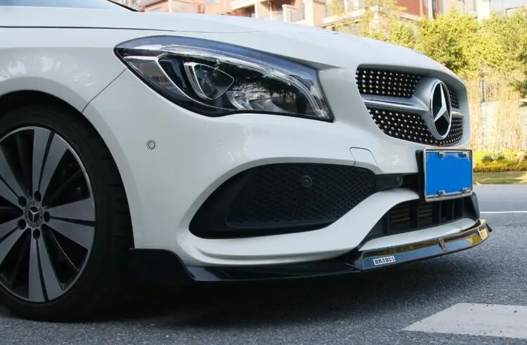 Для Mercedes-Benz W117 CLA средства ухода за кожей комплект передний бампер для Benz CLA180 200 250 диффузор защитные бамперы перед задний спойлер