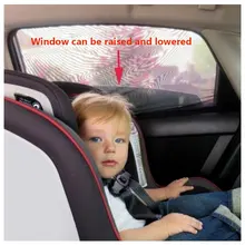 2 шт. Универсальный Автомобильный солнцезащитный козырек с боковым стеклом для детей с защитой от насекомых, солнцезащитный козырек премиум класса с дышащей сеткой, Солнцезащитный чехол с защитой от ультрафиолета