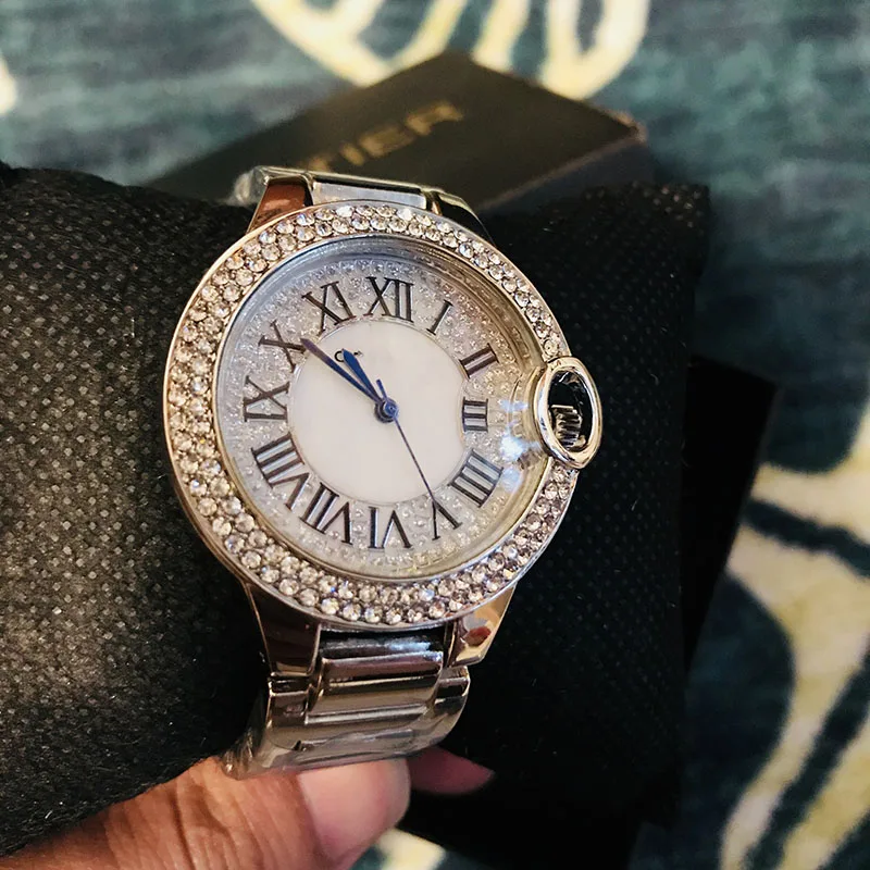 

Women Dress Watch Stainless Steel luxury Brand Fashion Ladies Wristwatch Week Date Quartz Clock Female Luxury Watches