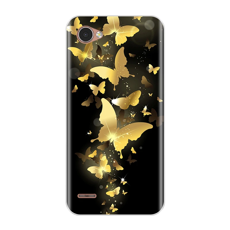 Ультратонкий стильный чехол для телефона LG Q6 a alpha Q6a Q 6 M700 Funda Capa Мягкий