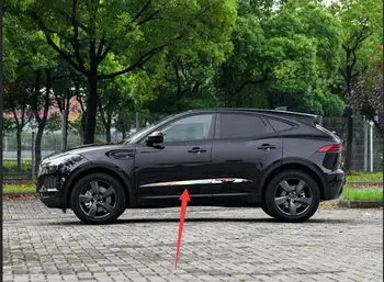 

For Jaguar E-Pace E PACE 2018 2019 Car Stainless Steel Chrome Exterior Side Door Decoration Strip Trim 4pcs