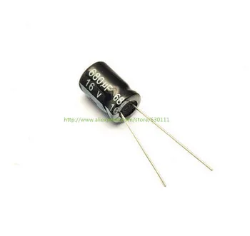 

50PCS 16V 680UF 8*12 Aluminum Electrolytic Capacitor 680UF 16V 8*12mm