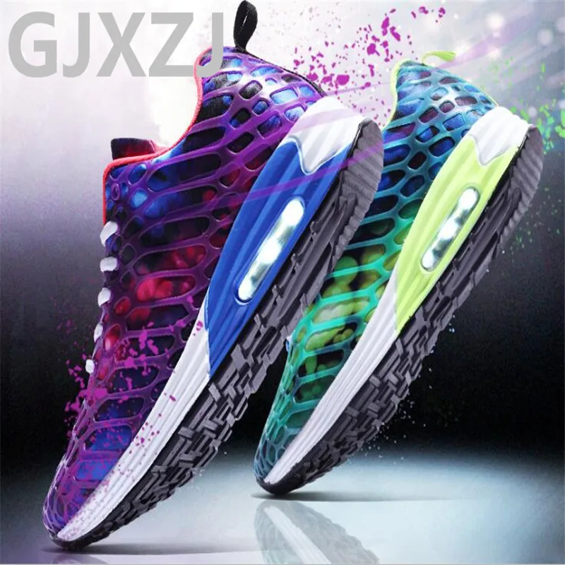 

Outdoor soft bottom breathable summer new breathable Korean version of the air cushion camouflage mesh shoes