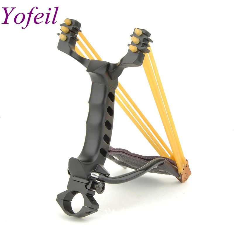 2 Color Folding Wrist Slingshot Catapult Outdoor Games Powerful Hunting