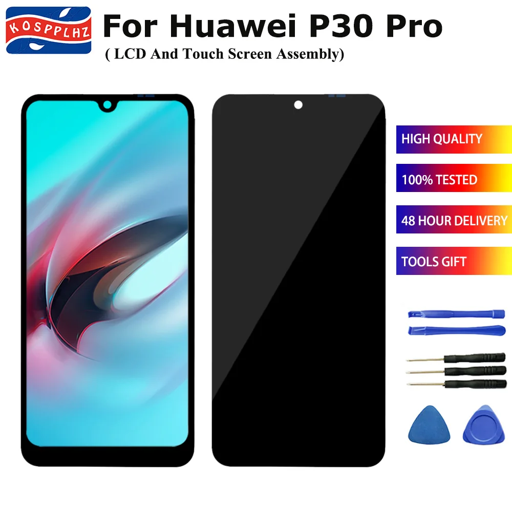 

For Huawei P30 Pro LCD Display Touch Screen Digitizer Assembly VOG-L04 VOG-L09 VOG-L29 VOG-TL00 Repair Parts For Huawei P30Pro