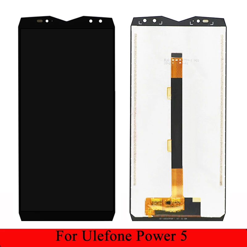 

For Ulefone Power 5 LCD Display and Touch Screen Assembly 6.0'' For Ulefone Power 5 Replacement