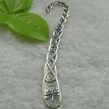 

32 pieces antique silver nice bookmarks 113x24mm #1097