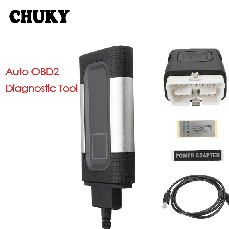

CHUKY OBD2 Car Fault Diagnostic Scanner Detector Tool For Renault Megane 2 Captur Mitsubishi ASX Jeep Wrangler Peugeot 207 508