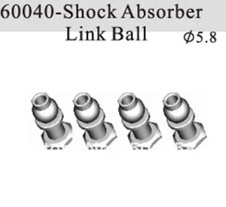 

600401/8 HSP RC монстр-Трак, багги, автомобиль, амортизатор, звеньевой шар D5.8