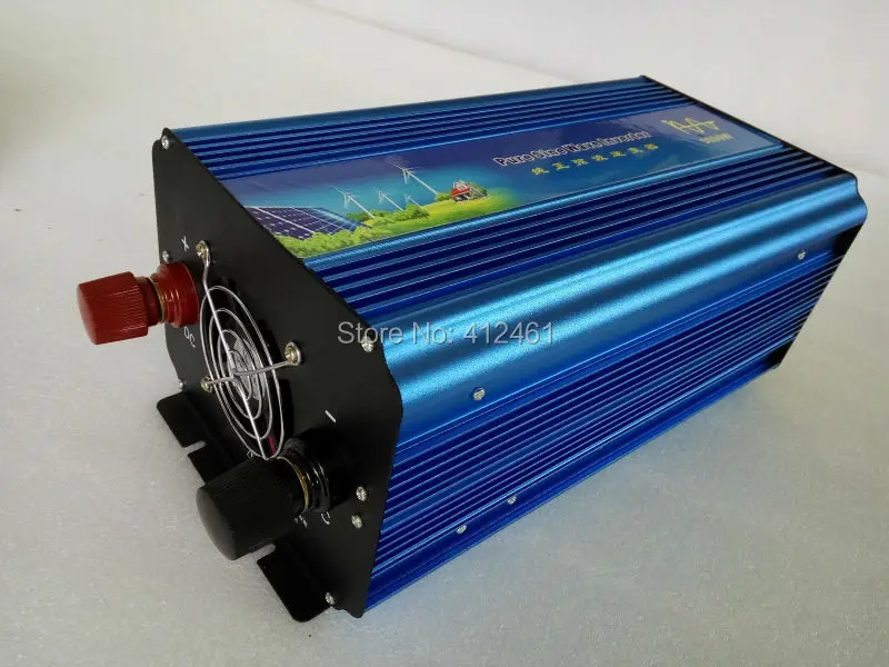 Power Inverter 2500W 5000W 12V 220V Onda Sinusoidale Pura Convertitore Softstart