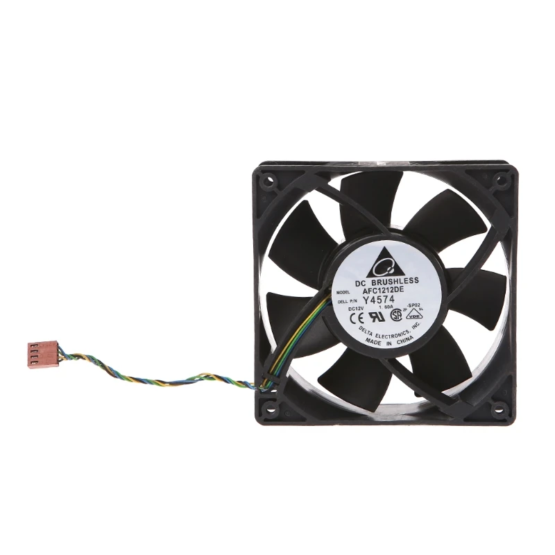 

120x120x38mm Cooling Fan Brushless DC 12V 1.6A PWM Server Cooling Fan For Delta AFC1212DE