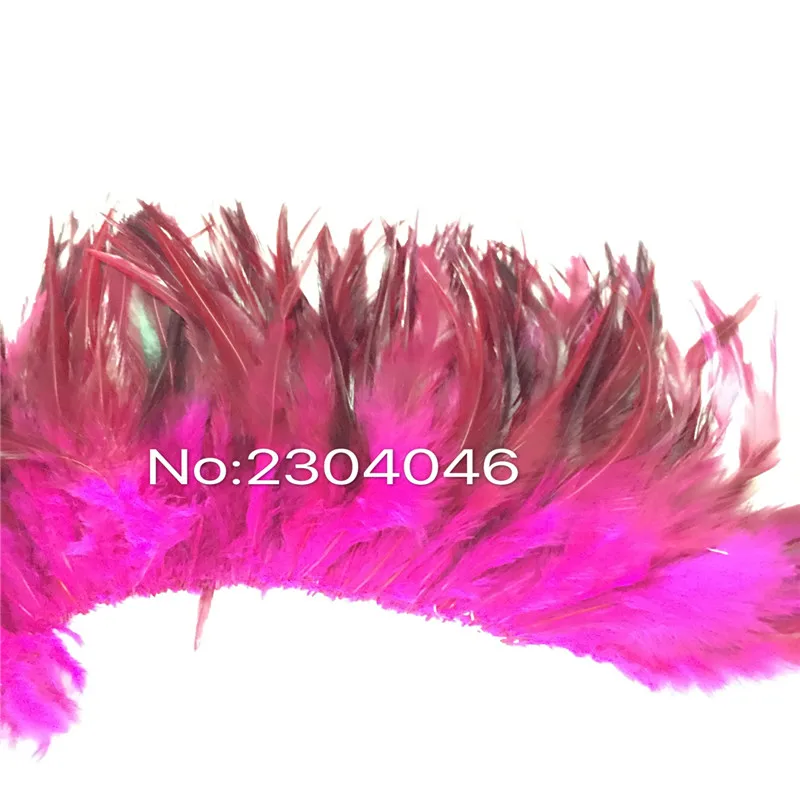 

5-6 inches high (12-14CM) feather dyed red rose decoration process, Feather 800-900 Root