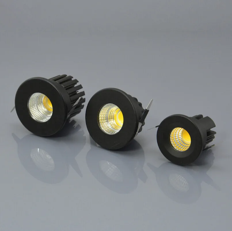 

DHL/FedEx Free Shpping Dimmable 5W LED CabinetLamp Recessed COB mini LED Downlight Ceiling Lmap Super Bright Down Light 85~265V