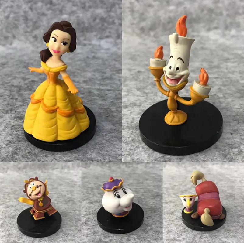 Disney Toys 5pcs/set Cartoon Anime Dumbo Snow White Beauty and the Beast Aladdin PVC Action Figure Model toys for Children Gift Disney Toys 5pcs/set Cartoon Anime Dumbo Snow White Beauty and the Beast Aladdin PVC Action Figure Model toys for Children Gift