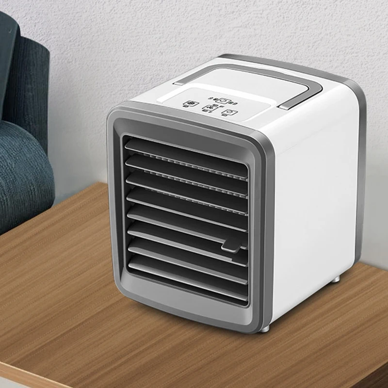 Мини Портативный Usb кондиционер увлажняюший очиститель света Настольный вентилятор охладитель воздуха вентилятор для офиса дома