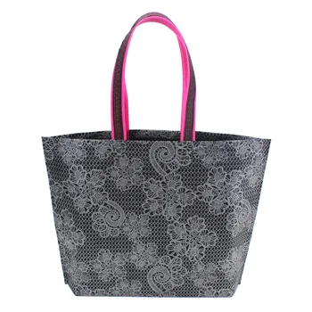 

Women Lady Foldable Shopping Bag Waterproof Thick Handbag Casual New Portable Large Capacity Nylon Tote