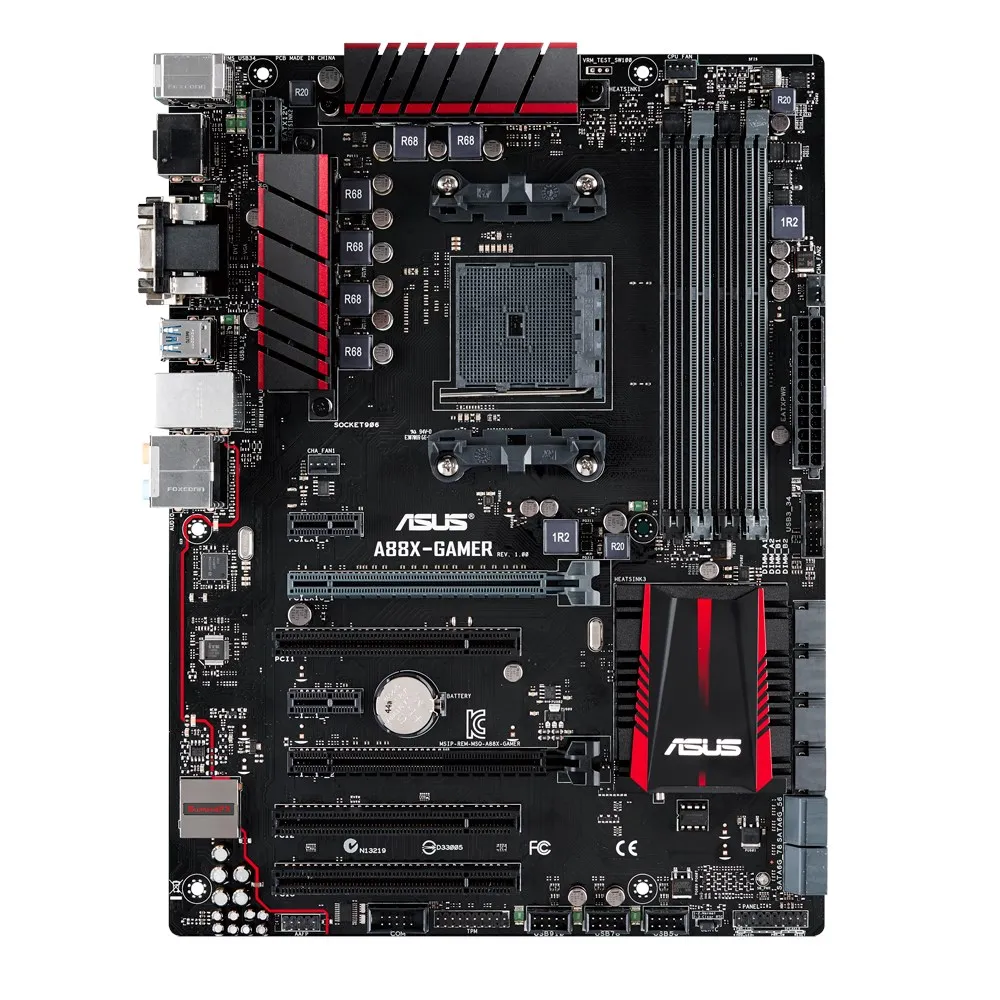 ASUS A88X GAMER настольная материнская плата Socket FM2/FM2 + DDR3 64G PCI-E 3 0 USB3.0 SATA3.0 atxматеринская