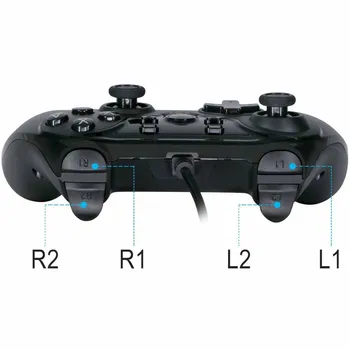

2018 New For Nintend Switch Pro Controller USB High Quality Double Vibrating Joy-con Handle for Nintendo Switch