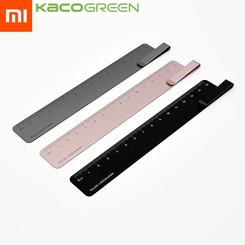 

Xiaomi Mijia Kaco Bookmark Ruler Metal Ruler Painting Cartography Ruler Student Learning School Office Stationery Supplies