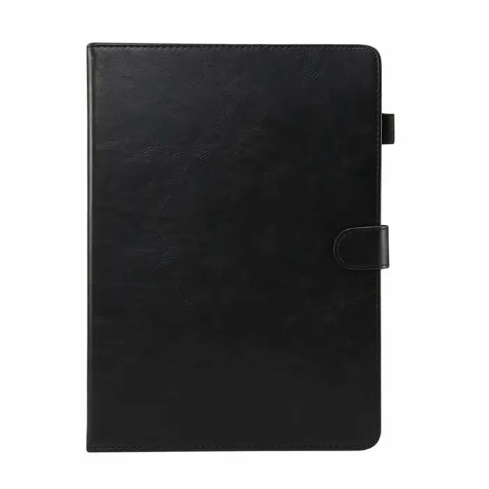 Чехол-Кошелек для iPad Pro 11 из искусственной кожи чехол-накладка тонкий авто спящий защитный чехол-подставка для нового iPad pro 11 дюймов чехол для планшета - Цвет: Black