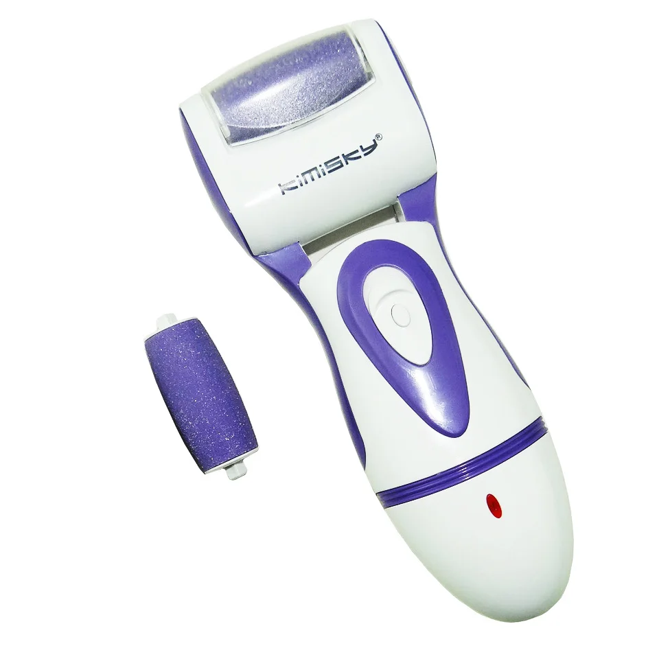 Cuidados com os Pés à Prova Removedor de Pele Kimisky Roxo Ferramenta Água Recarregável Elétrica Pedicure pé Arquivo Callus Remover Pés Morta d' 13 À Prova D' Água Recarregável Elétrica Pedicure