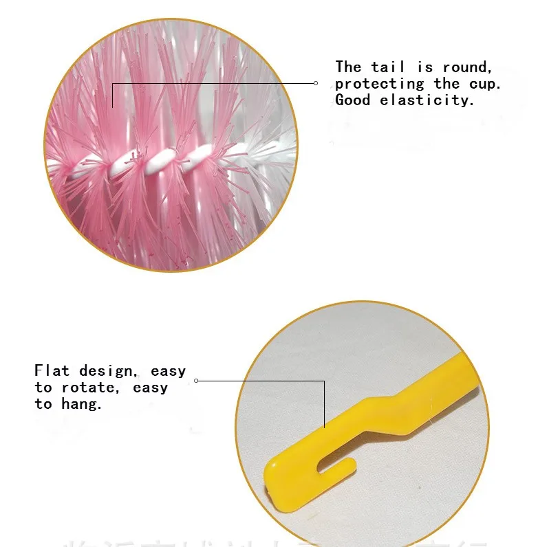 2 шт. вращающаяся на 360 градусов щетка-губка щетка губка бутылки бутылочка для кормления ребенка бутылочка для чистки сосков щетка для чистки