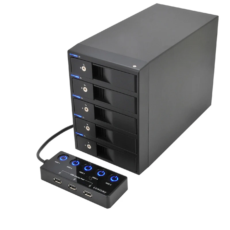 5 bay external 3 5 inch sata hdd docking station 30tb usb3 0 hard