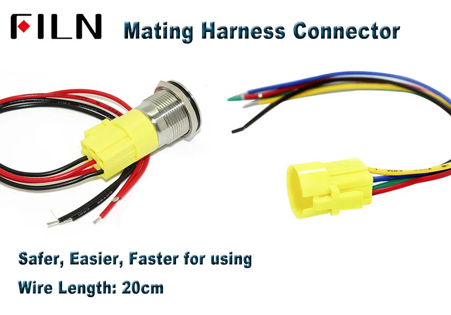 harness for 16mm switch
