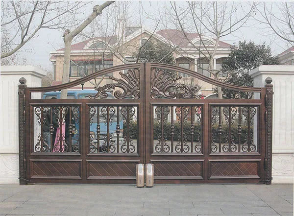 Home Aluminium Gate Design Marked Price Is 1 Sq M Not Include Shipping Hc Ag9 Doors Aliexpress