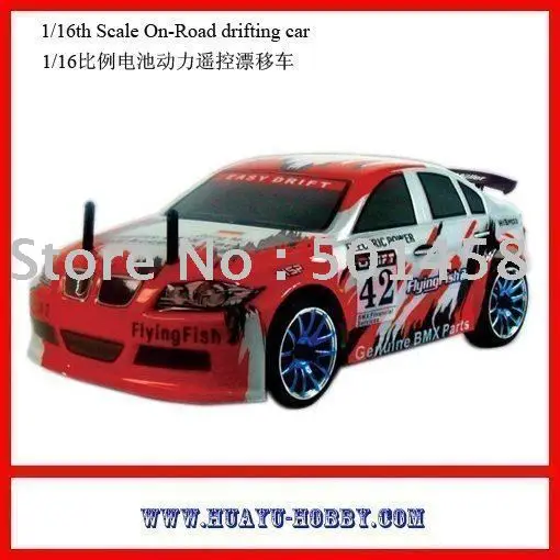 

HSP 94163 Flying Fish-2 RC Racing Drift Car 4WD 1/16 Scale RTR Model Vehicle