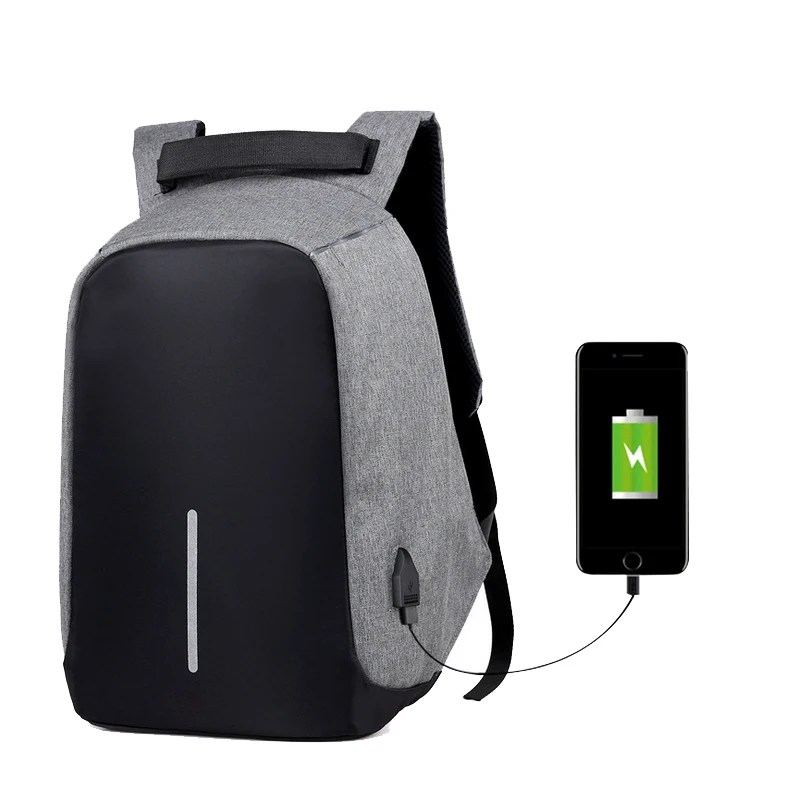 Yesello USB Charge Backpack Computer Bag 15 6 Inch Female Laptop Bags Male Casual Anti theft