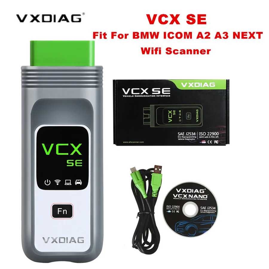 

VXDIAG VCX SE Fit For BMW ICOM A2 A3 NEXT WIFI OBD2 Scanner Car Diagnostic Tool