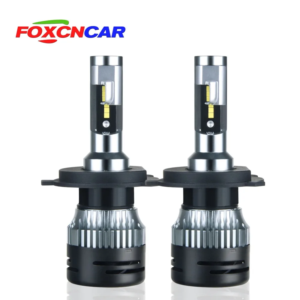 Автомобильная светодиодная фара Foxcncar H4 H7 H1 H3 H11 H15 HB3 9005 9006 HB4 50 Вт 10000LM 6500K CSP |