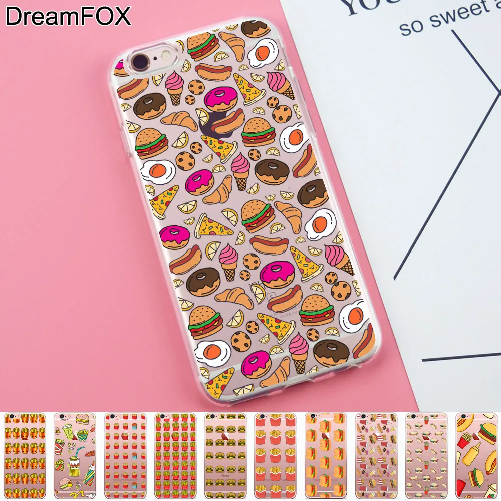 L327 вкусная еда Мягкий ТПУ силиконовый чехол для Apple iPhone 11 Pro X XR XS Max 8 7 6 6S Plus 5 5S SE 5C 4 4S