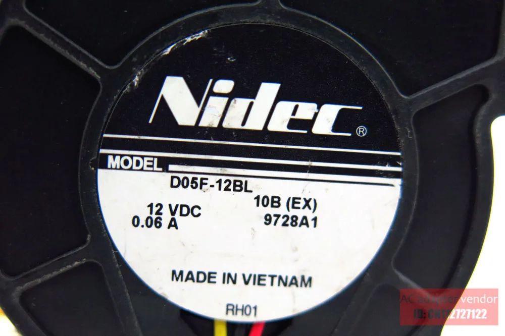 Вентилятор проектора NIDEC D05F 12BL 5025 12V0.06A ультратихая турбина|projector fan|fan projectornidec fan |