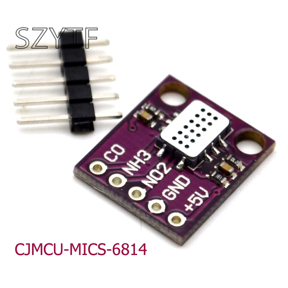 CJMCU MICS 6814 качество воздуха CO VOC NH3 азотный кислородный газовый датчик|oxygen gas sensor|gas