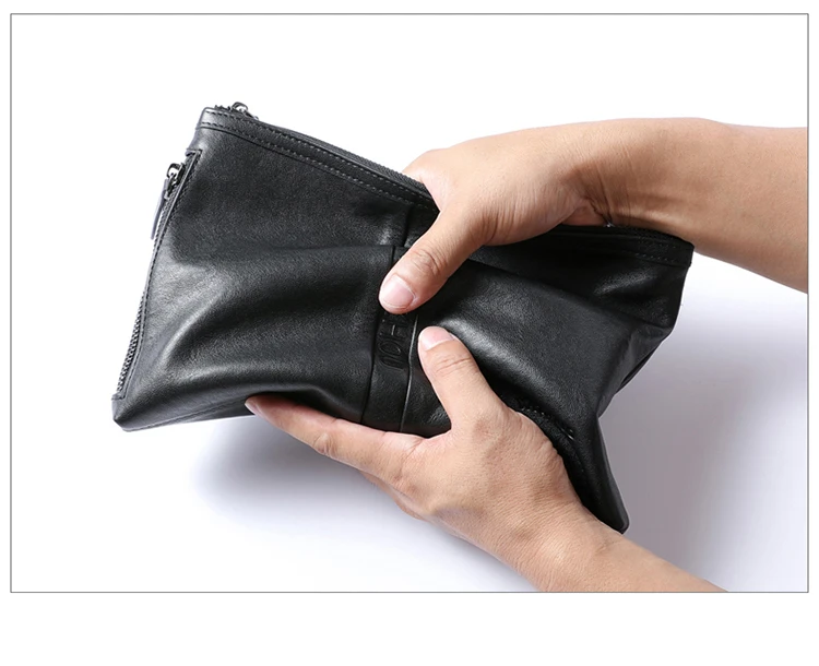 Wmnuo бренд мужской клатч мужской кошелек из мягкой коровьей кожи мужская удобная сумка сумки 2018 модная повседневная сумка для Ipad сумка для