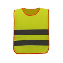 Детский защитный жилет с самозащитным отражателем; детская одежда