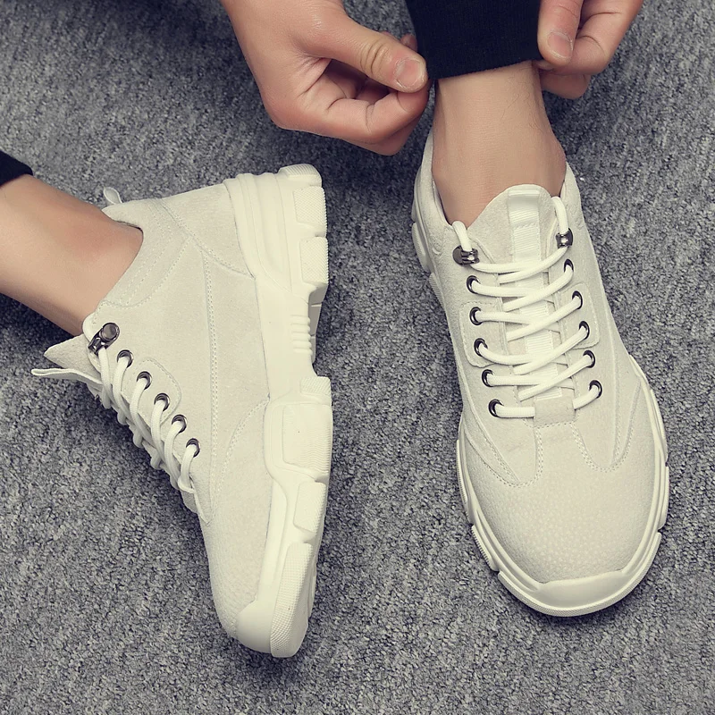

Men's shoes summer the trend of all-purpose shoes for men breathable and high web celebrity casual running men's shoes