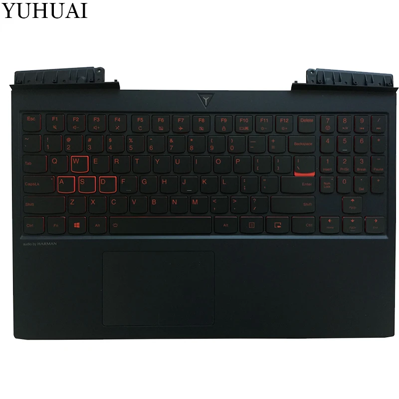 

NEW US laptop keyboard for Lenovo Legion Y7000P US keyboard with backlight with Palmrest COVER AP17N000400
