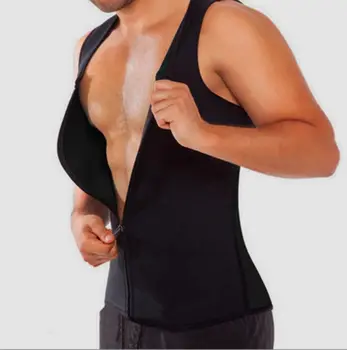 

Men Shapers Neoprene Vest Sauna Ultra thin Sweat Shirt Body Shaper slimming Corset Men's Underwear Fitness Shapers